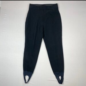 L.L. Bean Women's Black Stirrup Snow Pants